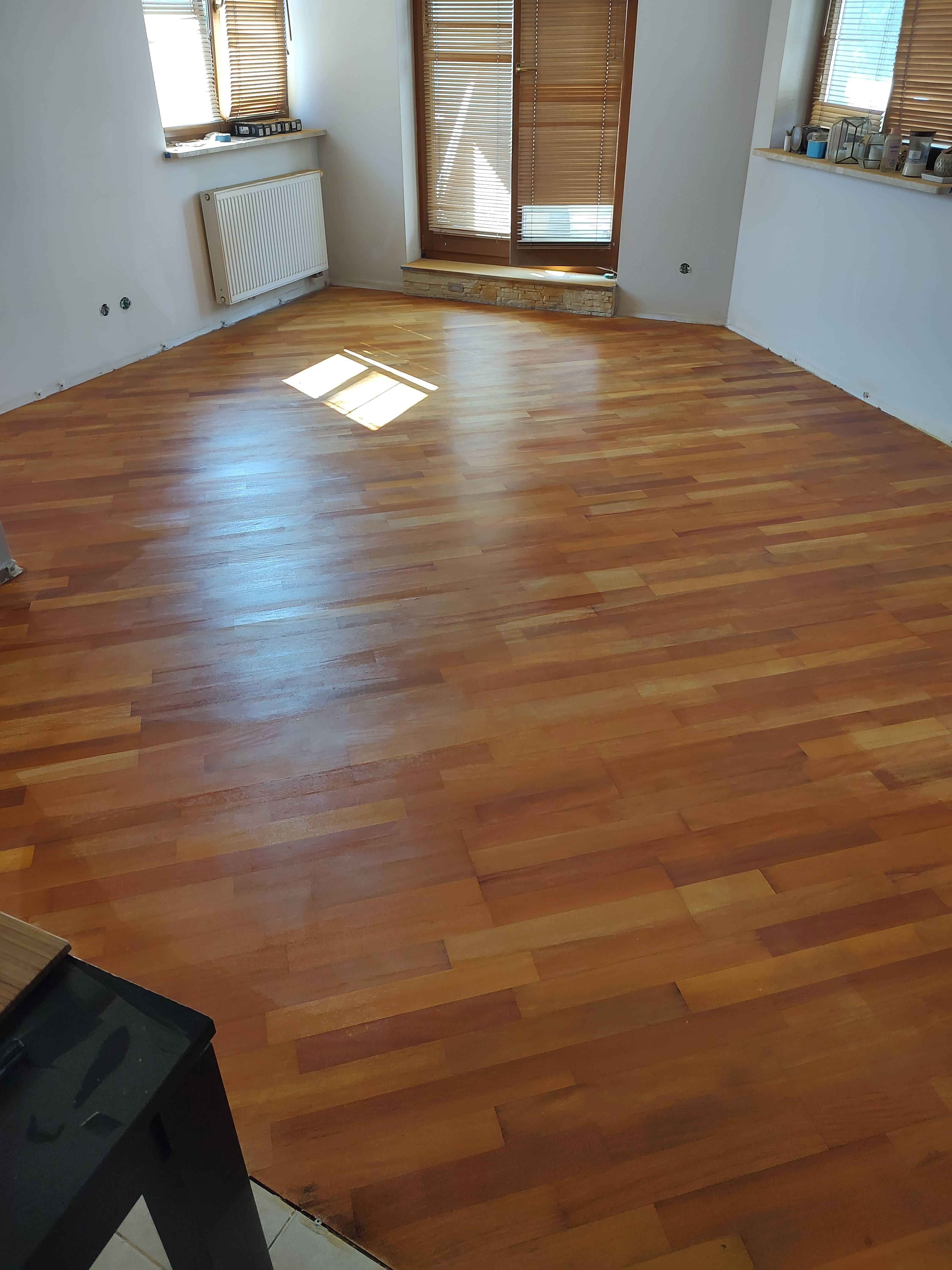 Zdjęcie drewnianej podłogi